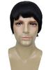 Wigs2you Парик H-5607 Взрослый мужской 10-дюймовый средней длины парик костюма Джин Бразер, Темные синтетические волосы, Хэллоуин Косплей, Аниме, Смешной