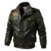 Spring and Autumn Men's Leather Jacket Large Size Motorcycle Leather Jacket Men's Jacket