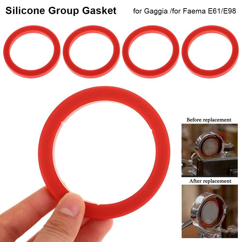 1Pcs Leakproof Group Head Seal Kit E61 Seal Ring Durable Silicone Group Gasket  Coffeeware