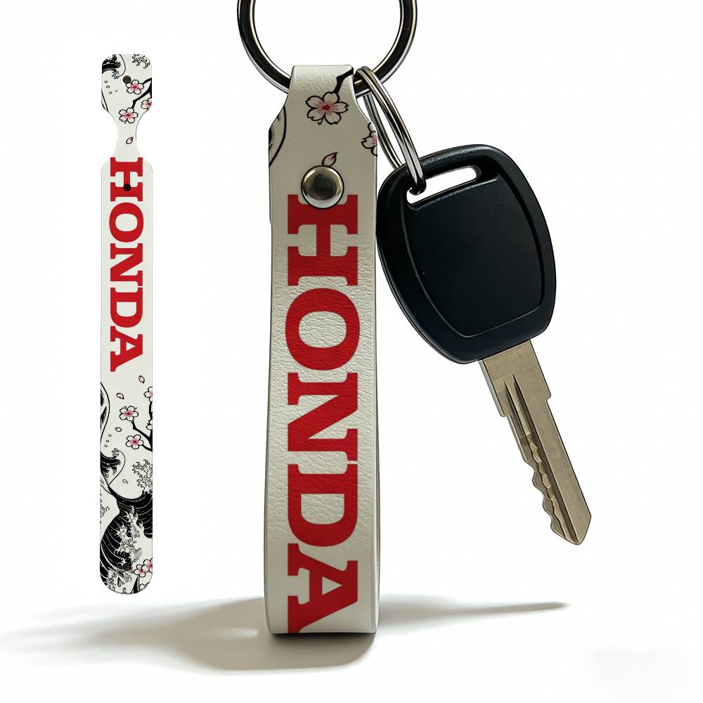 ДЛЯ HONDA RACING RIDE Брелок из ПУ-кожи Минималистичный Держатель для ключей Прочный Органайзер для ключей Аксессуары для сумки с ключами от машины Подарок LK6
