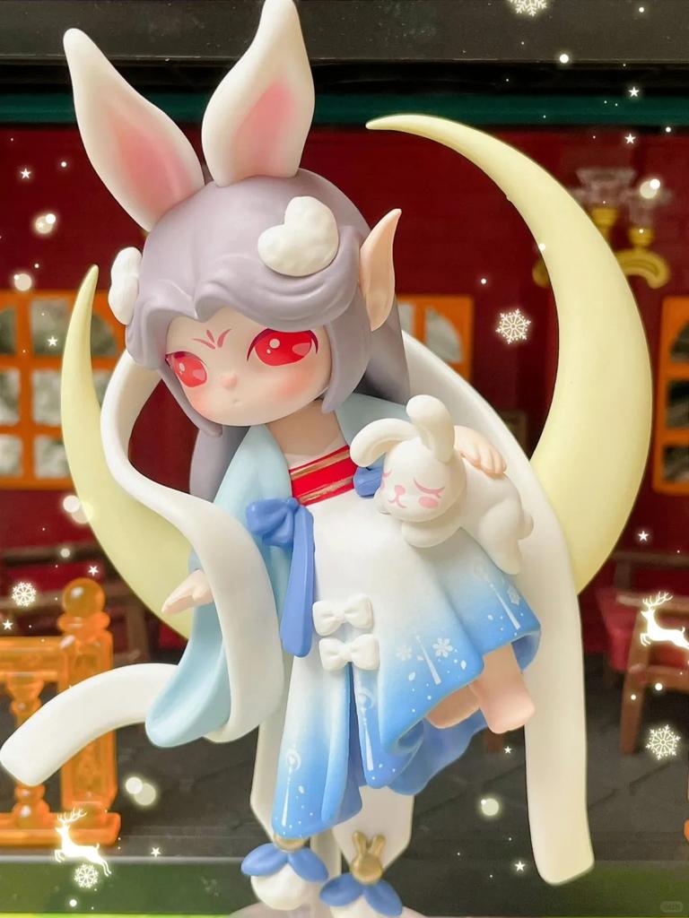 Аутентичная серия мифических персонажей древнего фольклора сури, креативная, модная, игровая, сюрприз в слепой коробке, украшение, ручная работа, игрушка для девочки, подарок