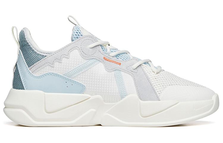 Sneakers ANTA Life Collection Casual Shoes Men's Low-top Ivory White/Illusion Blue/Wall Gray