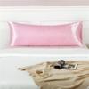 Body Size Pillow Cases High-end Pillow Cover Couple Double Pillow Case Solid Color Cases Safety No Zipper