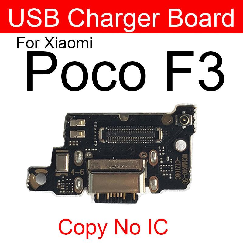 USB-зарядка док-порта, соединительная плата, гибкий кабель с микрофоном для Xiaomi Mi Poco F1 F2 Pro Poco X3 X2 C3 Mi Play, запасные части