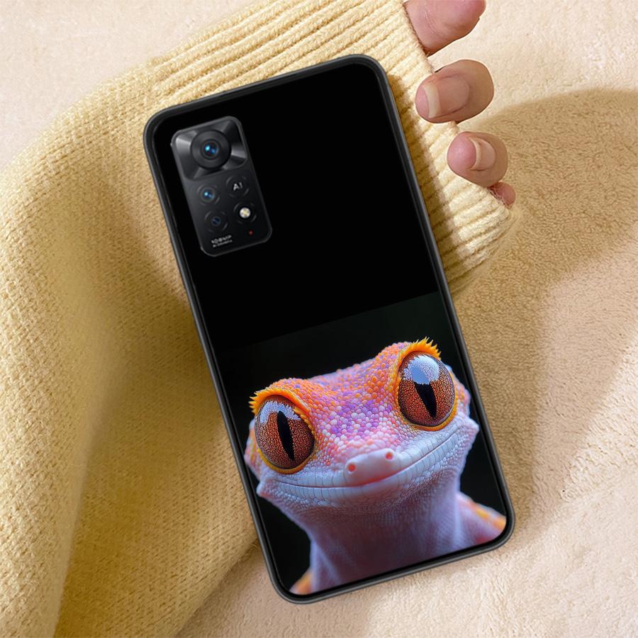 Чехлы для телефона «Ящерицы и гекконы с большими глазами» для Redmi 13C 14C Note 14 13 Pro Plus 12 12C 10A 10C 10 9A 9C 9T 9 8 8A K80 K70 Pro