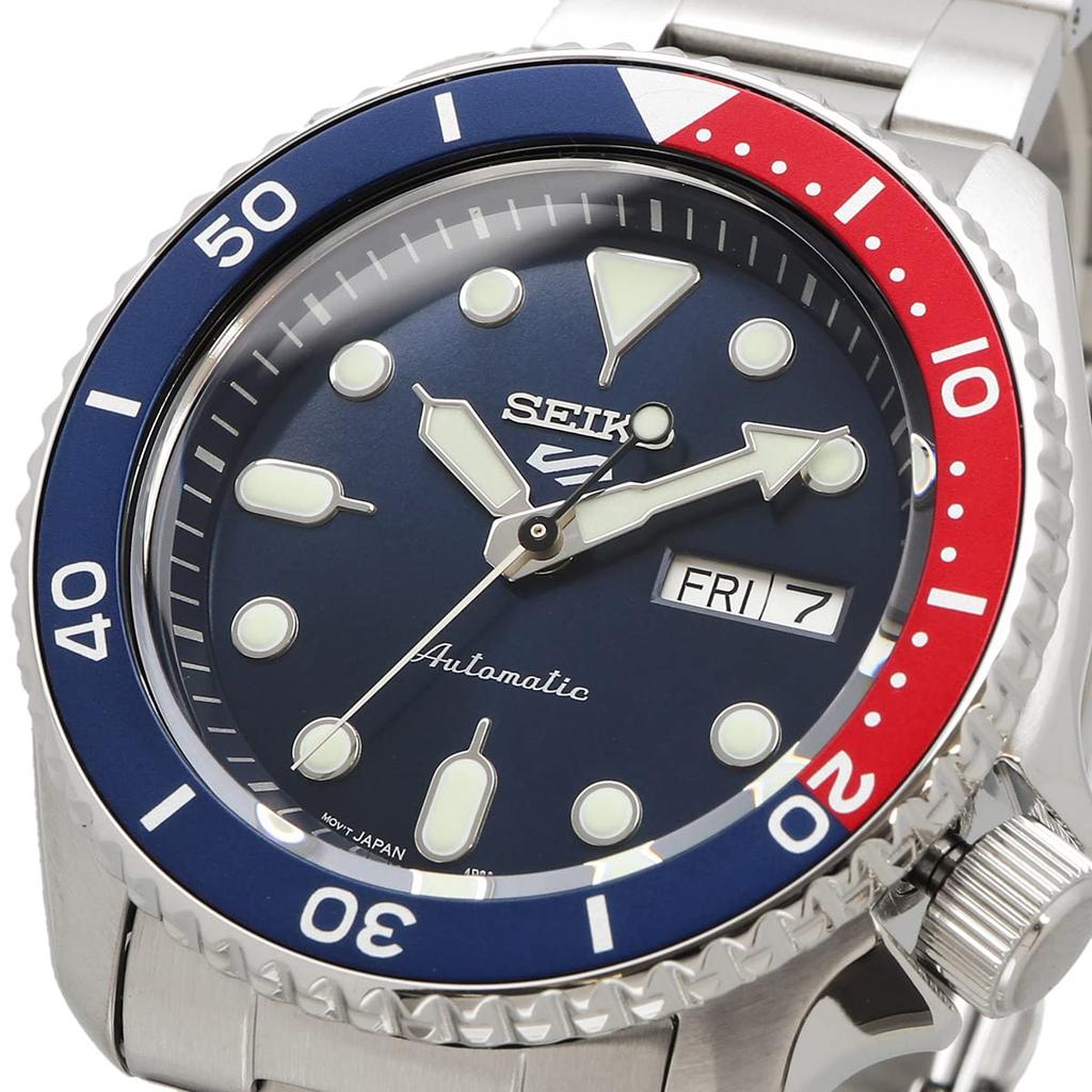 SEIKO 5 SPORTS SKX Sports Style Automatic Mechanical Distribution Limited Model Watch Five Sports SRPD53 Blue x Red [Seiko] Мужские [Товар]