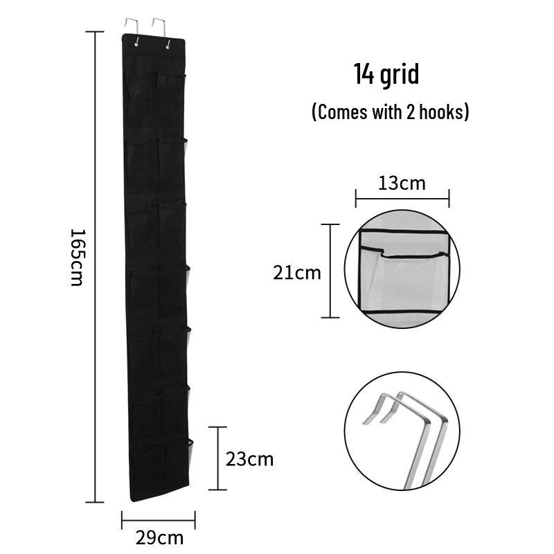 Наддверная сумка-органайзер для обуви на 35 отделений с крючками