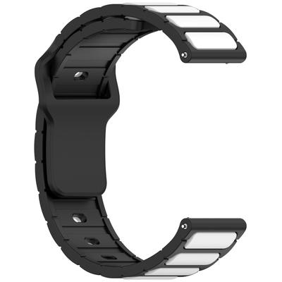 Для Samsung Galaxy Watch7/FE/6/5/Huawei Watch GT 3/2 42 мм силиконовый ремешок двухцветный ремешок для наручных часов