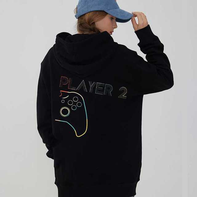 Толстовка для пар с принтом QUEEN KING I Love His DI Love Her P Love, толстовки большого размера, одежда для влюбленных, толстовки для влюбленных