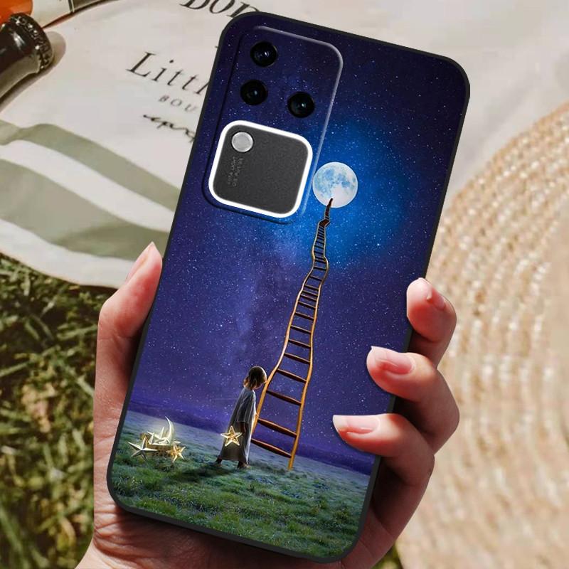 Для Vivo V30 Pro V2319 Чехол Роскошный Телефон Силиконовая Задняя Крышка Для Vivo V30 V2318 V 30 VivoV30 V30Pro Чехлы Защитная Оболочка Capas