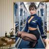 Винтажная металлическая настенная табличка стюардессы Ретро Железное искусство Домашний декор Офис