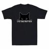 Distancing Lover Feet Social Cat Meow 6 Funny Right Tshirt Cat Black Back Unisexs