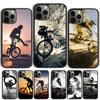 Спортивный Горный Велосипед Велоспорт Арт Чехол Для iPhone 17 Air 15 16 14 13 12 Pro Max 11 Pro Max Plus Чехол Для Телефона Coque