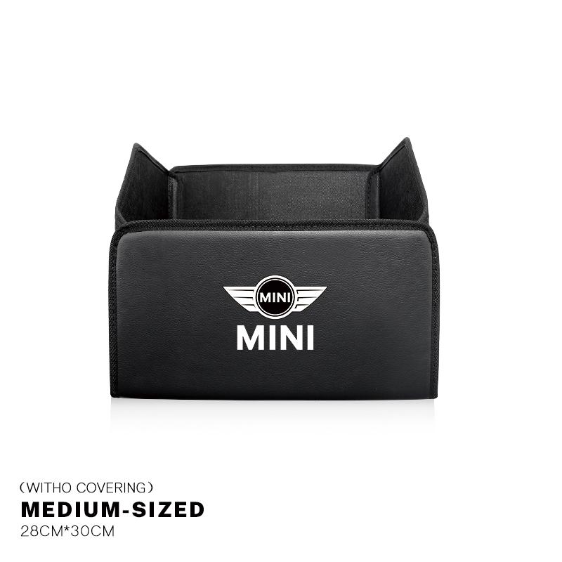 Car Trunk Storage Bag Leather Camping Box Collapsible For BMW Mini Works Cooper F54 F55 F56 F57 F60 R50 R52 R53 R55 R56 R57 R58 e7