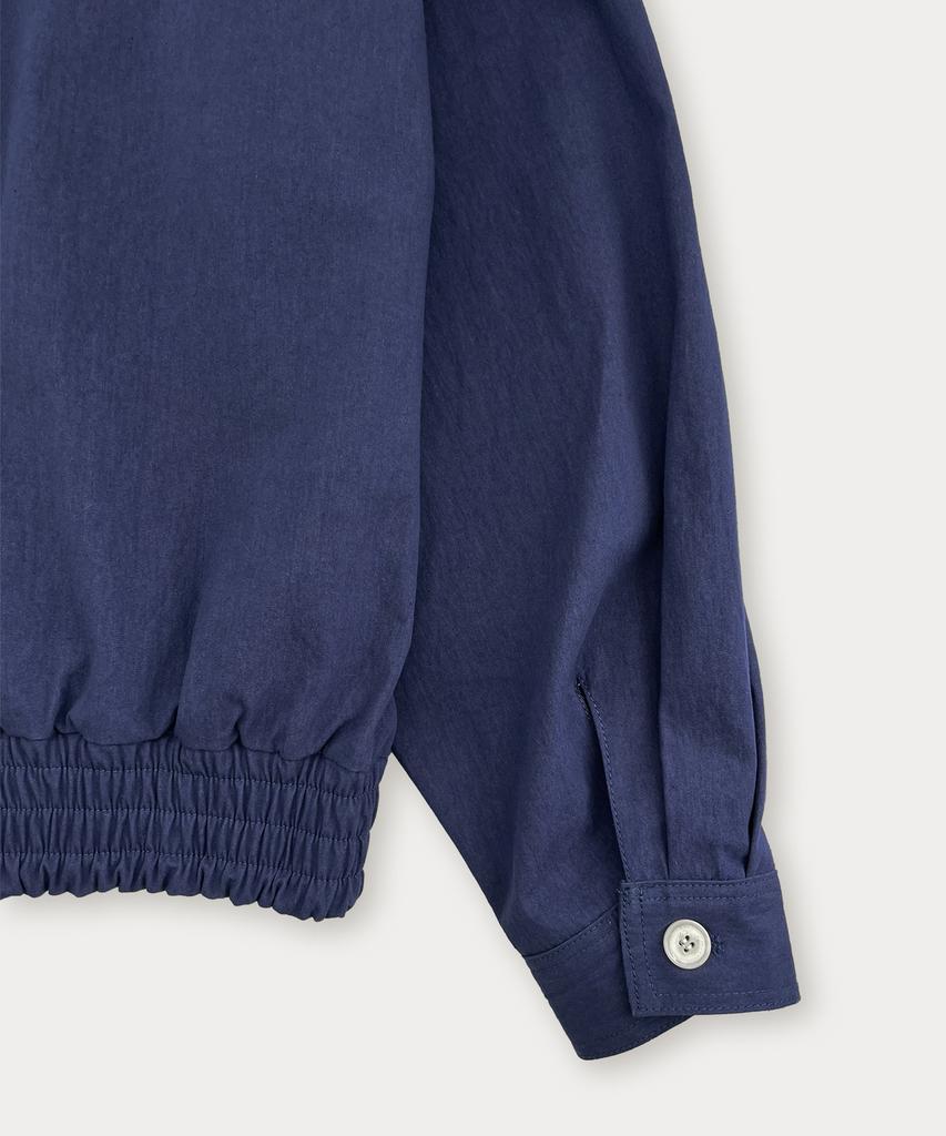 Somewherebutter Salt Bomber Jacket - Vintage Blue
