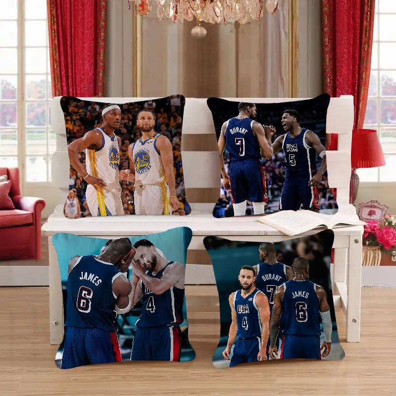 Basketball Star Pillowcases Home Bedding Decorative Pillow Cover Wedding Super Soft Pillow Case