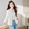 Short Coat Women's Spring and Autumn New Popular Embroidered Coat Top