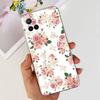 For Vivo Y33s V2109 Case Y21 2021 V2111 Cover Fashion Flower Soft Clear Silicone Slim Fundas For Vivo Y21t Y33t Y21a Y21s Bumper