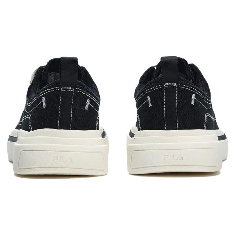 Fila Петля Ретро Классические Амортизирующие Низкие Кеды Женские кроссовки Белый Черный F12W322305FBK