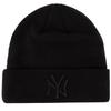 New York Yankees Cuff Hat, Mens Black Cap