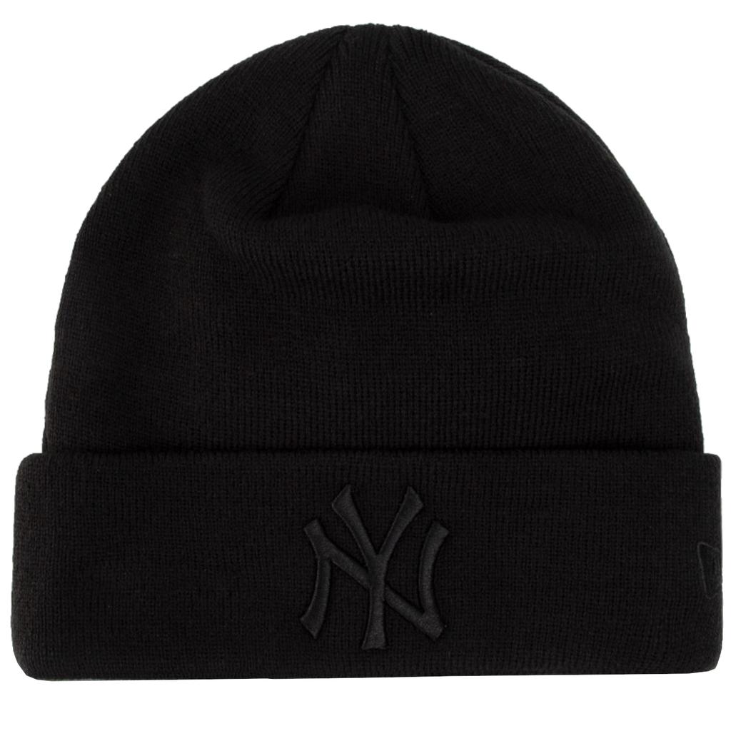 New Era New York Yankees Cuff Hat, Mens Black Cap
