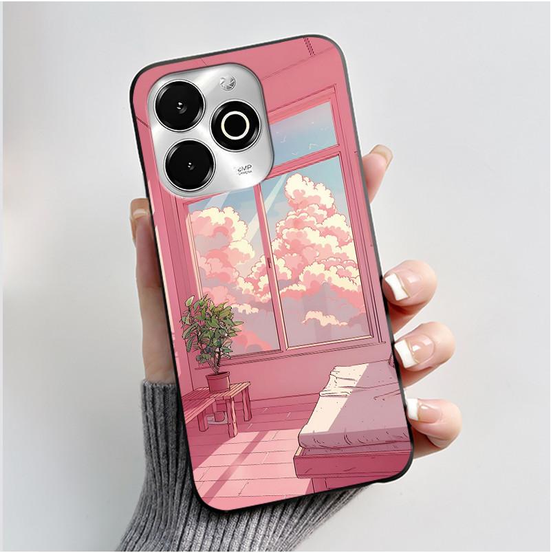 Casing For Umidigi G100X G9X Phone Case Aesthetic Luxury Cute Cool Boys Girls Black Matte Soft TPU Silicone Back Shell Cover