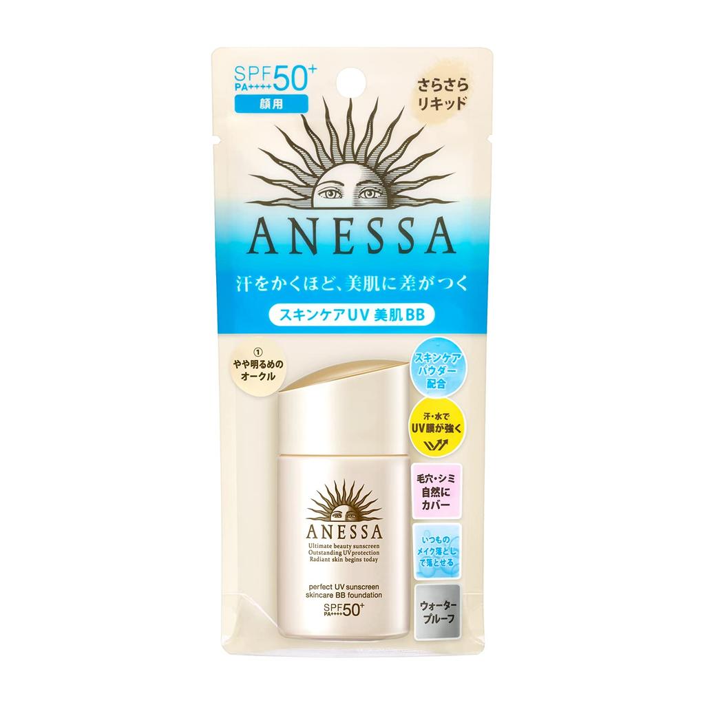ANESSA Perfect UV Skin Care BB Foundation a Ocher 10 SPF50 25 мл Крем-цитрусовый мыльный аромат 1 Слегка яркая охра 25 мл PA+++ (х 1) (Икс