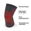 Компрессионный наколенник Yousheng для мужчин и женщин, спортивные наколенники с 3D-вязанием, эластичный дизайн, нескользящие наколенники для бега