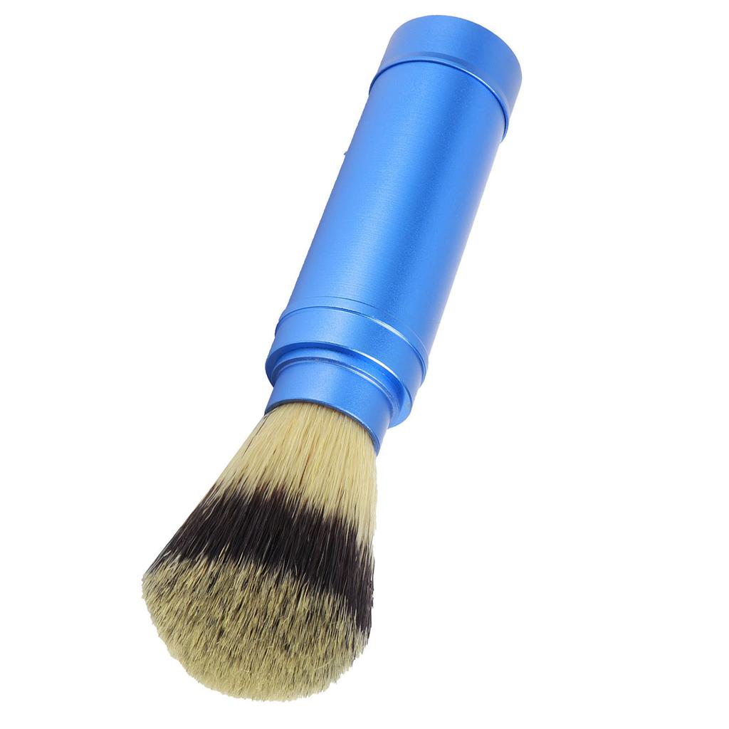 Мужская портативная щетка для бороды, дорожная очистка лица, пенящаяся щетка для бритья, инструмент для ухода