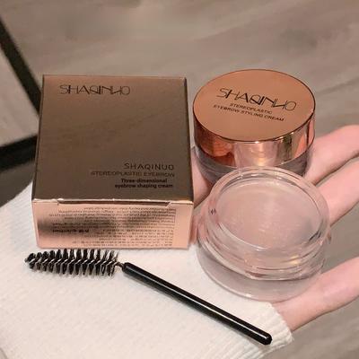 3D Eyebrow Styling Soap Стойкий водостойкий гель для бровей для естественных, пушистых бровей (Включает кисть)