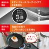Глубокая сковорода Tefal 22 см с носиком, совместима с индукционными и газовыми плитами, без PFOA, долговечное антипригарное покрытие, "IH Titanium Excellence Mocha Multi-Pan", коричневая