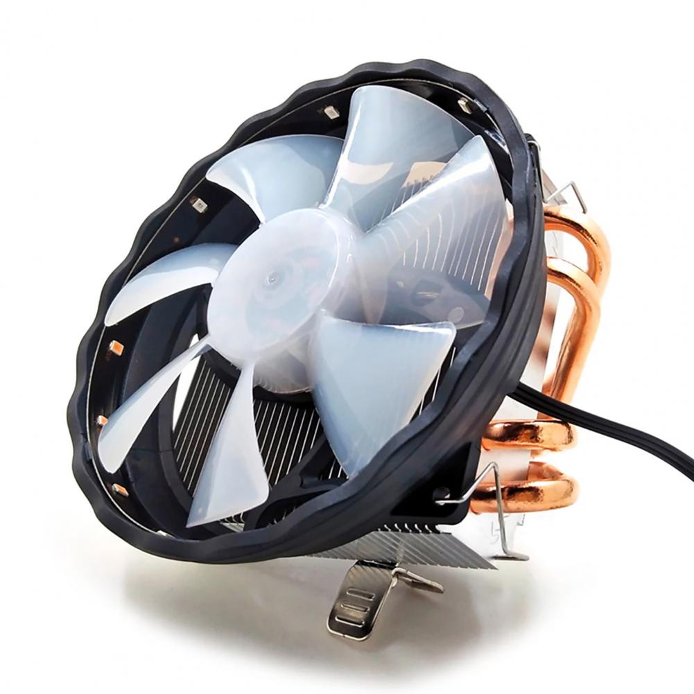 Материнская плата контролирует вентилятор RGB PWM процессорный вентилятор с 4 тепловыми трубками для LGA 2011/1200/1150 тихий мини-радиатор охладитель с температурой