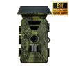 8K WiFi Trail Camera with 5200mAh Solar Battery & Infrared Capabilities