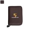 Car Leather Link Certificate Package Auto Driving Documents Wallet For Porsche Cayenne Panamera Macan 911 718 Taycan Boxster 918 IK8
