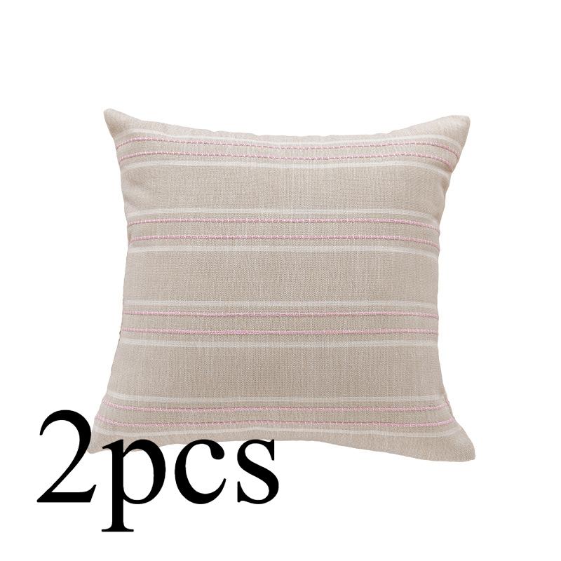 Набор из 2 наволочек в стиле бохо 18x18, нейтральная наволочка для дивана, современные акцентные наволочки в фермерском стиле для дивана-кровати в гостиной
