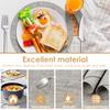 6Pcs Round Placemats Reversible Table Mats Heat Resistant Place Mats Waterproof Table Place Mats for Indoor and Outdoor Use