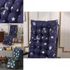 Elegant Leaves Starry High Back Chair Cushion Crafted For Ultimate Comfort In Your Garden