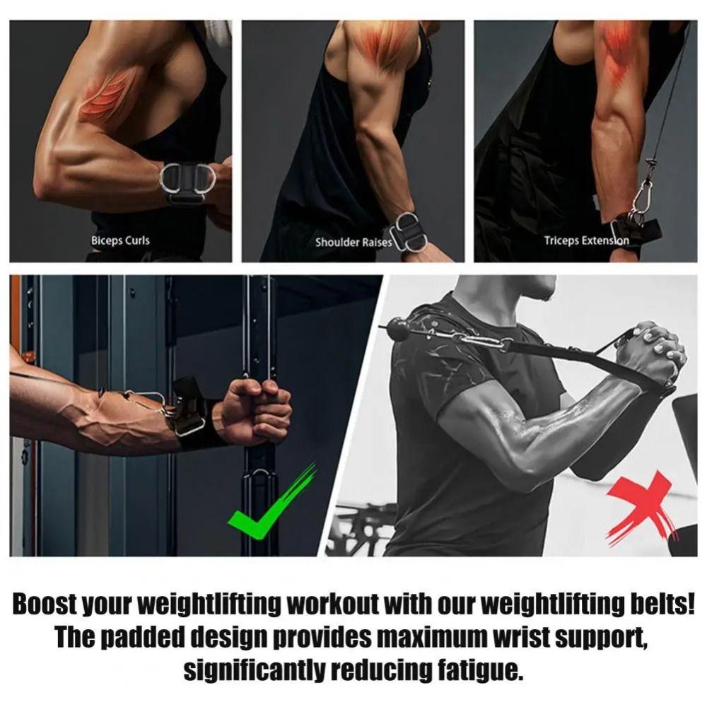 Hand Grip Gym Wrist Straps Non Slip Pull-up Lifting Straps Weightlifting Straps Men Women