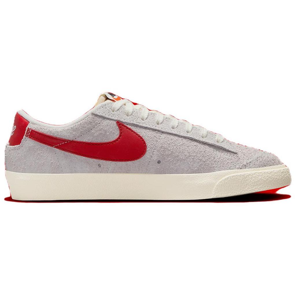 Nike Blazer Low 77 Vintage Summit White Gym Red Sail Coconut Milk (Womens) Unisex Sneakers Gym-Red-Sail-Coconut-Milk FQ8060-100
