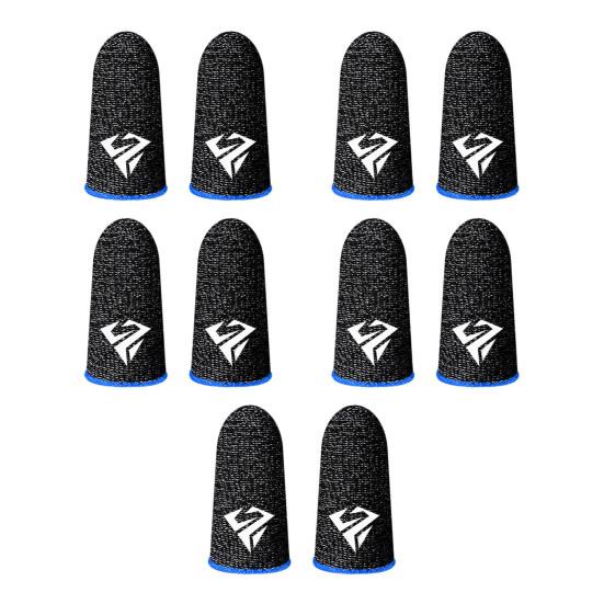 5 пар нарукавников для мобильных игр. Защита пальцев для мобильных игр. Сверхвысокая чувствительность, не царапается. Дышащие кончики пальцев. Накладки на пальцы. Перчатки для большого пальца.