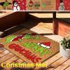 Christmas Door Mat Outdoor Welcome Mat For Front Door, Entryway Christmas Carpet, 60X40CM Inch Door Mats, Anti-Slip Rug For Home