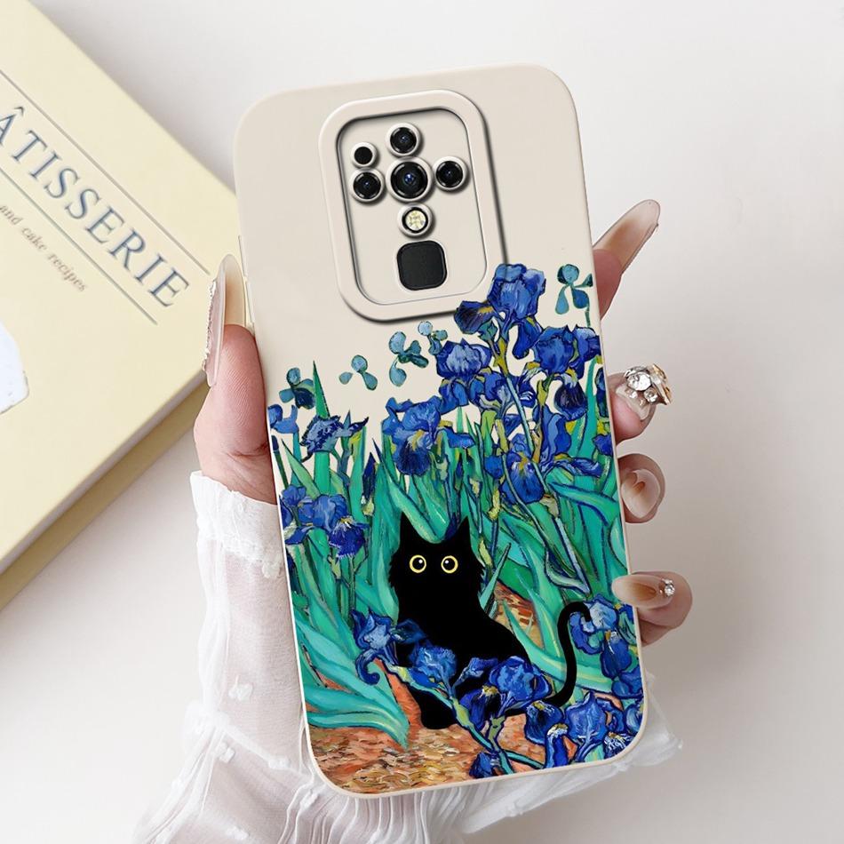 For Tecno Camon 16 Pro Case Camon16 16Pro CE7 CE7j CE9h Elegant Printing Soft Silicone Camera Protective Shockproof Phone Cases