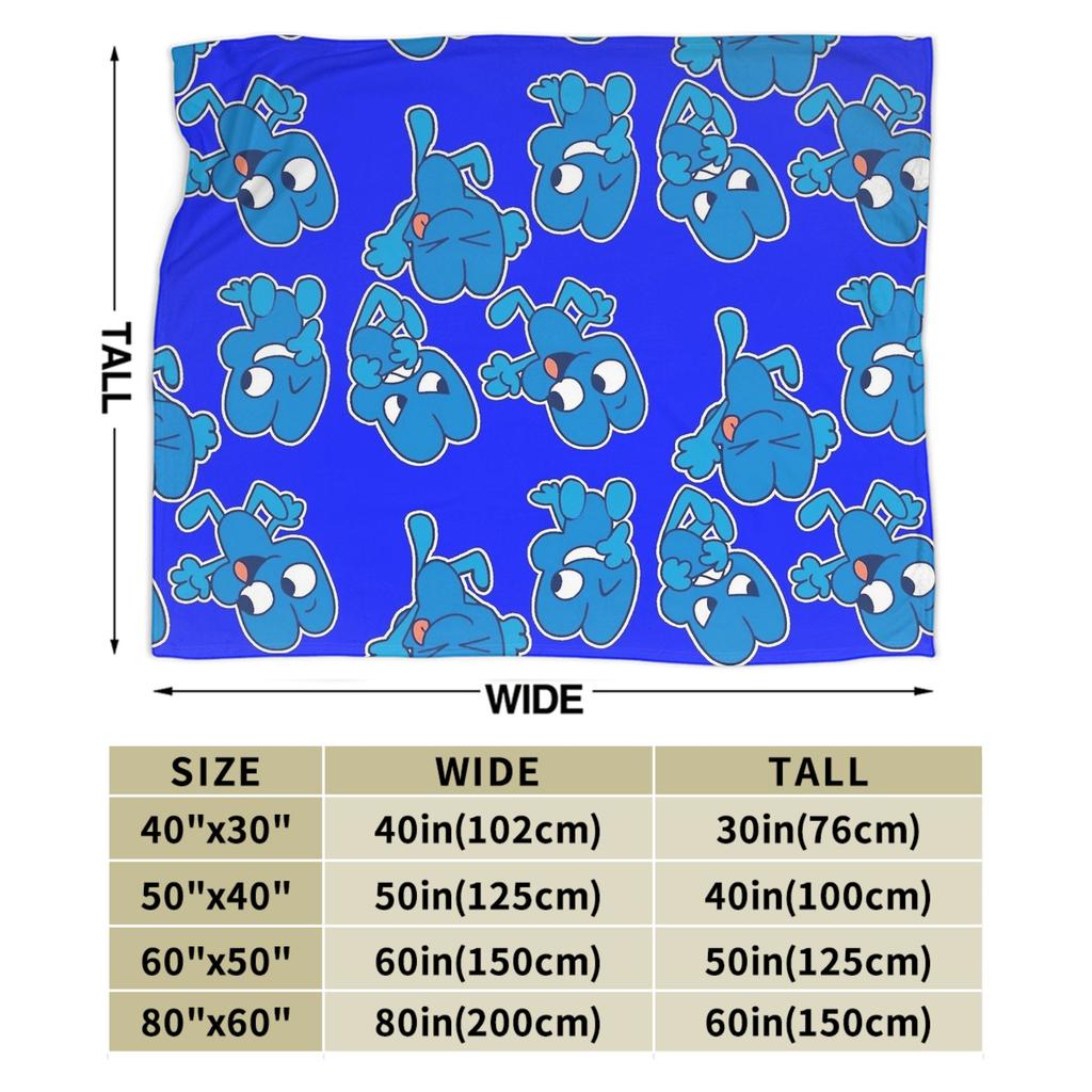 Four BFB BFDI Blanket Velvet Textile Decor Portable Lightweight Throw Blankets for Bedding Office Bedding Throws