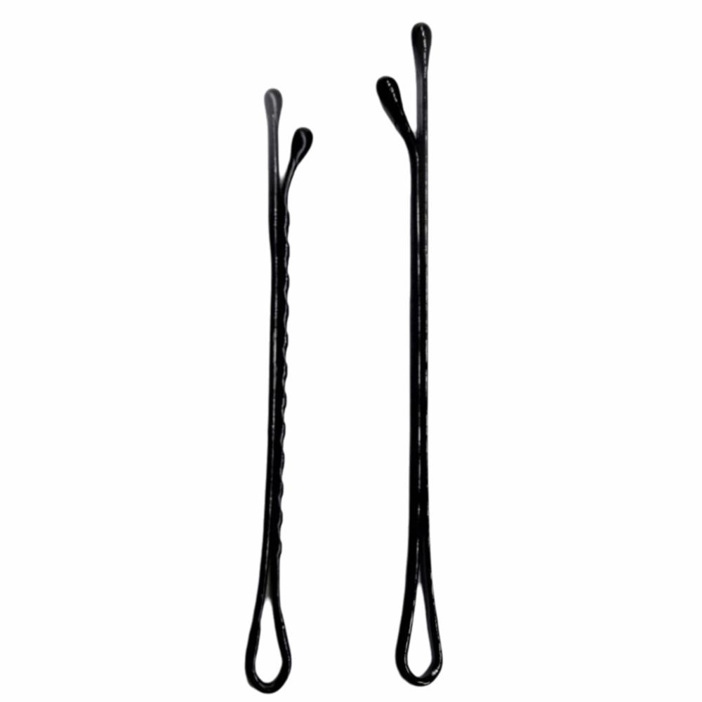 Metal U-Shaped Bobby Pin 500g U-Shaped Hairpins Black Wave Barrettes Women