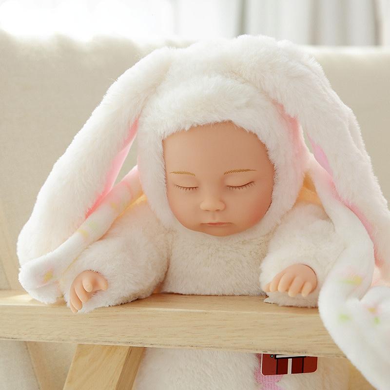 Cute Plush Rabbit Toy Stuffed Bunny Bear Newborn Baby Toy Bjd Baby Doll Baby Kids Appease Toys Children Gift