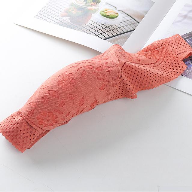 Women Breathable Lace Bras for Sexy Wire Free Top Lingerie Bralette Low Back Underwear