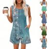 Womens Casual Sleeveless Jumpsuit Tank Top Jumpsuit Shorts Rompers With Pockets