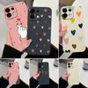 For Oppo K12 A5 A5X Realme 5 6 7 8 9 10 Pro Plus Phone Case Pretty Love Heart Pattern Soft Silicone Upgraded Anti Fall Protective Cover For Oppo Shell