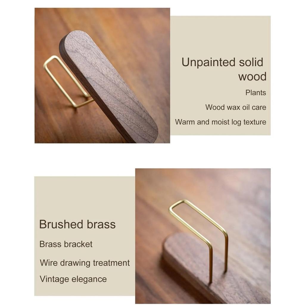 NOELAMOUR Деревянный держатель для кофейных фильтров, Подставка для кофейной бумаги, Одноразовые кофейные фильтры (Ореховое дерево)