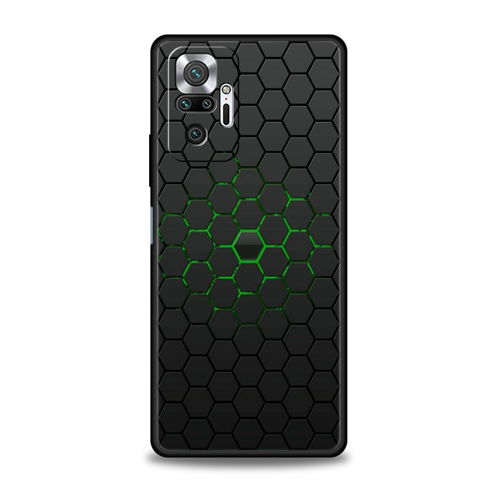 Чехол для телефона для Xiaomi Redmi Note 14 13 12 Pro Plus 5G 9S 9 10 11 4G 14C 13C 12C 10C 9C 9A Мягкий чехол Сотовый узор